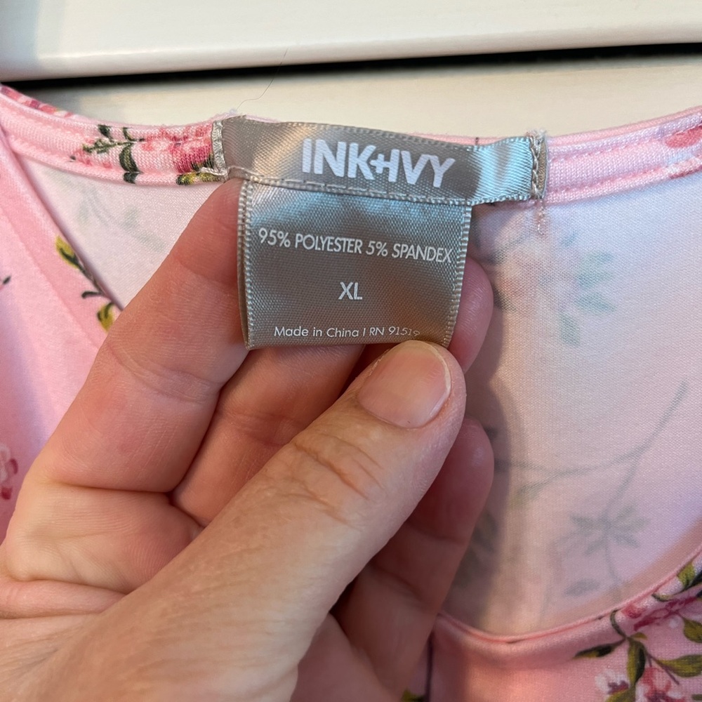 Pink Floral Robe & Nightgown - Picture 4 of 15